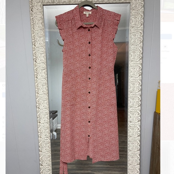 Red and white dress - Picture 5 of 6